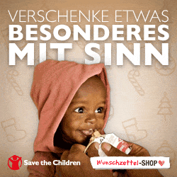 Online-Werbemittel: Save the Children