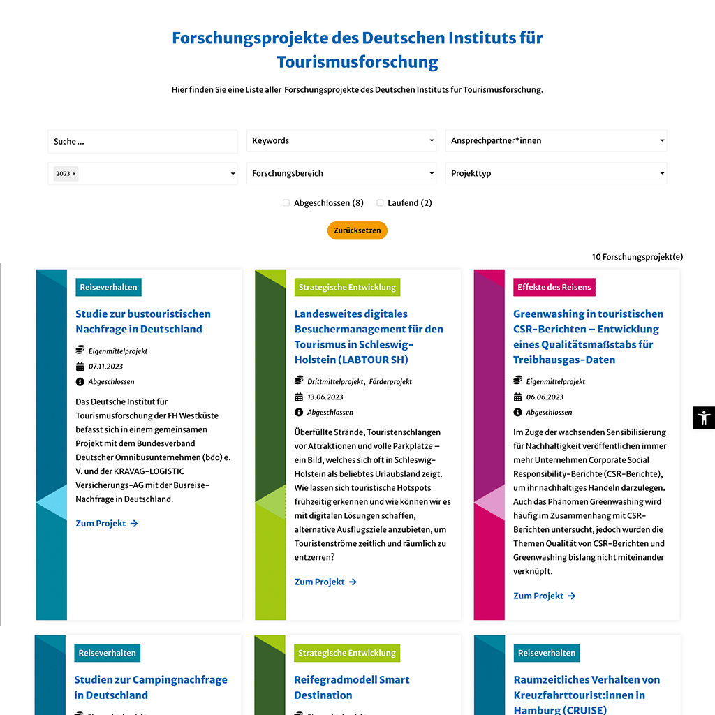 Forschungsprojekte Neu