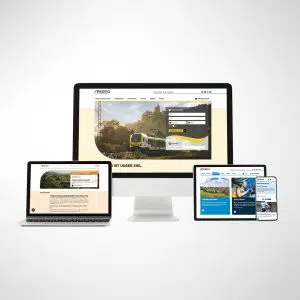 Verschiedene Arverio Websites auf unterschiedlichen Endgeräten